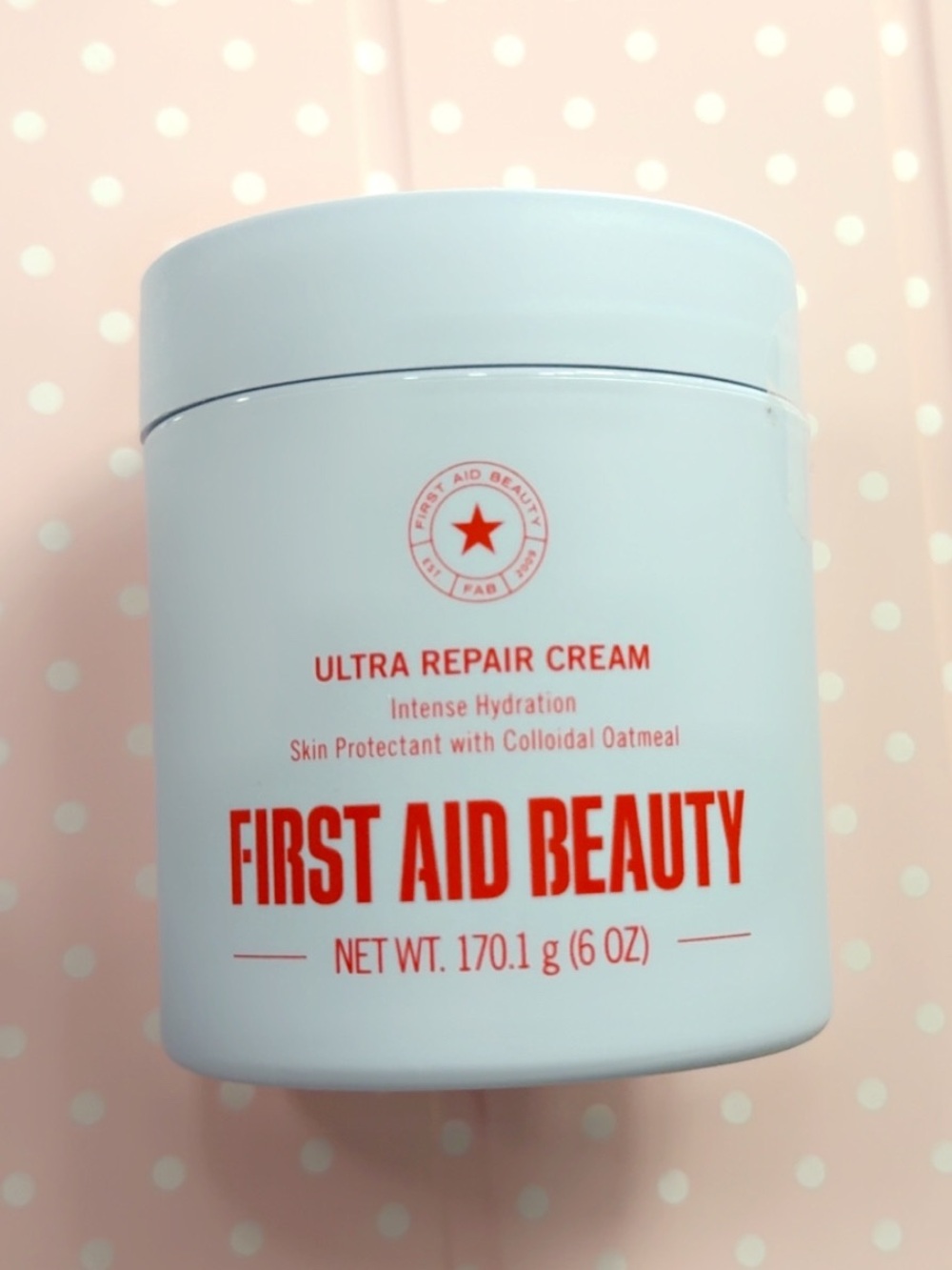 NEW First Aid Beauty Ultra Repair Cream 6 oz Intense Hydration Sensitive Skin